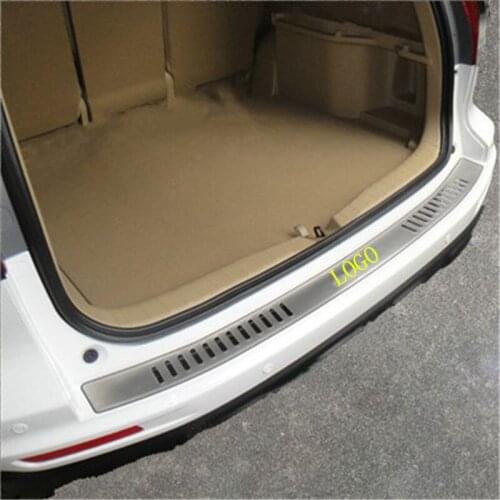 Stainless steel rear bumper protection window sill external decorative plate pedal for Honda CRV CR-V 2007-2011 Car styling