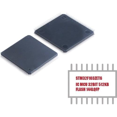 My Group Asia 1PCS Integrated Circuits (ICs) 32BIT 512KB FLASH IC MCU STM32F103ZET6 Microcontrollers in Stock