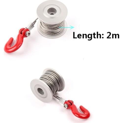 Servo Winch Upgrade Parts for 25T Servo Winch Drum 7075# Aluminum Material Built-in Servo Winch Accessories