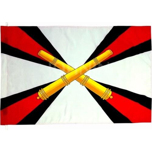 Polyester hanging 90*135cm russian army military rocket troops and artillery Flag