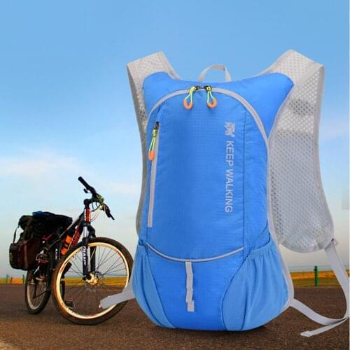 Outdoor Sport Cycling Backpack Bicycle Rainproof Sport Bags Camping Outdoor Traveling Hiking Bags Bladder Knapsack