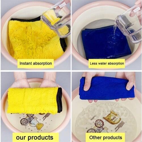 1pc Cloth Washing Cloth 5X Large Microfibre Cleaning Auto Car Detailing Soft Cloths Car Polishing Car Wash Towel Cleaning Tool