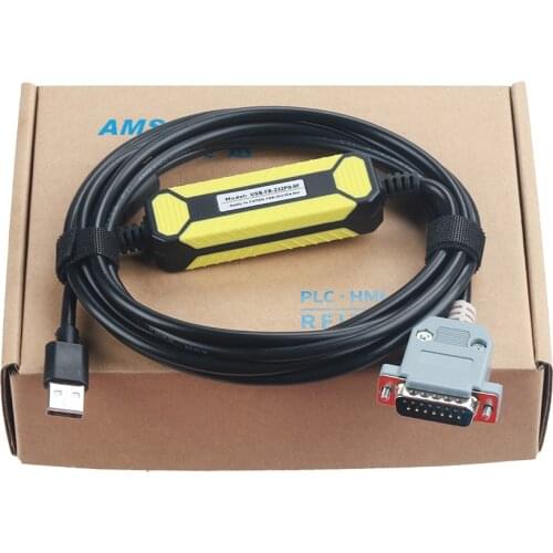 USB-FB-232P0-9F Suitable Fatek FBE USB Port Programming Cable FB-232P0-9F-150 For Fatek FBE-MU/MA/MC Series PLC RS232 Port Cable