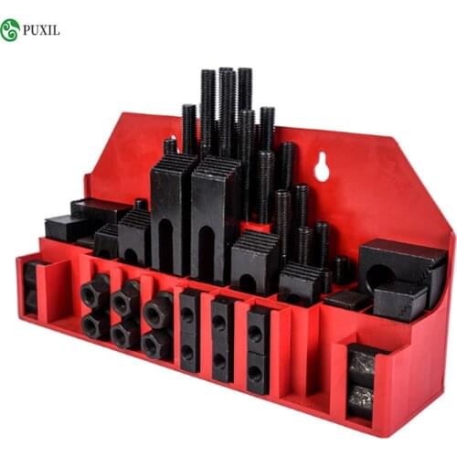 High quality metal fastening milling machine mill in September clamp M12 58 Units Kit vice Holding Tool
