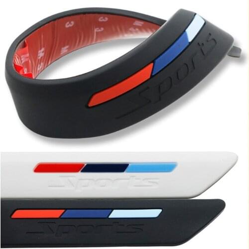 Car Wheel Eyebrow Protection Front Rear Body Bumper Protector Car Styling Accessories For SEAT leon ibiza altea alhambra Sticker