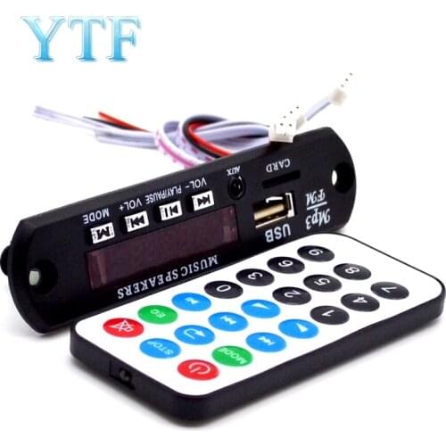 1set 153 TF + BT lossless WAV decoder board Bluetooth MP3 Player 12V dual decoding wireless audio module