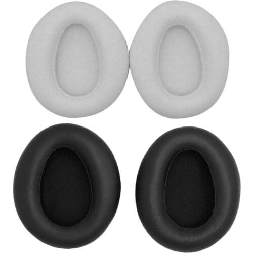 1 Pair Protein Leather Earpads Cushion Replacement for SONY MDR-10RBT MDR-10RNC MDR-10R Soft Headset Earpads Cover for SONY MDR
