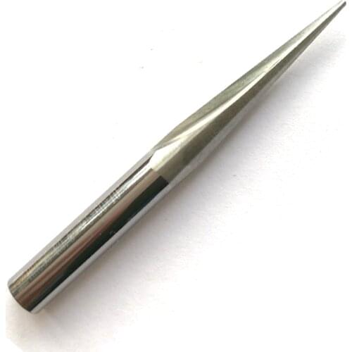 1pc - 6mm*10degree*60 Taper Ball nose End Mill,CNC milling Cutter,Solid carbide tool,woodworking cone router bit