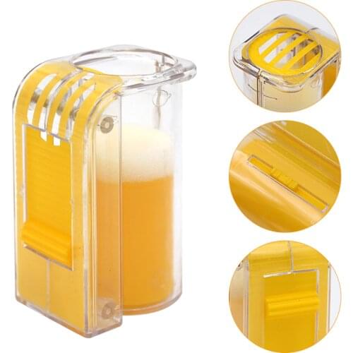 1PCS Bee Queen Marking Cage Marker Catcher Plastic Catcher One Handed Marker Bottle Plunger Beekeeper Tool Beekeeping Equipments