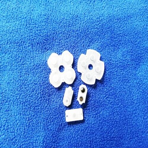 10 x For PS4 Soft Rubber Silicon Conductive Adhesive Button Pad For Sony PlaStation 4 JDS 001 010 030 040 055 Controller Parts