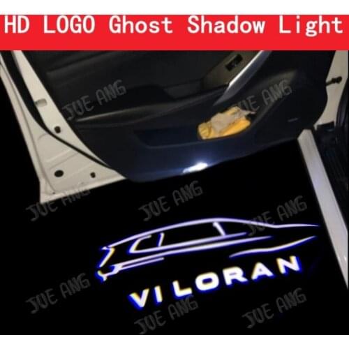 2pcs For 2020-2021 Viloran HD logo LED Car Door Light Projector Ghost Shadow Light Welcome Light Courtesy Light Atmosphere Light