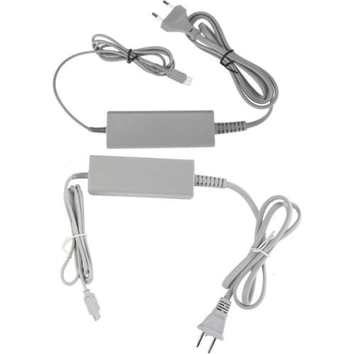 AC Power Supply Adapter for Wii U Gamepad Portable Game Controller Charger Power Adapter for Nintend WiiU Wii U Controller EU/US