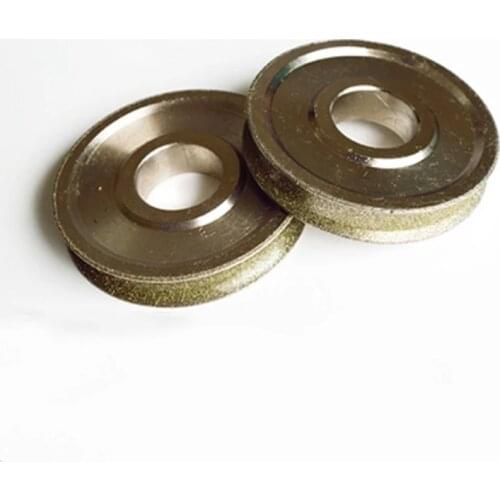 Glass edging machine electroplating diamond wheel 65mm diameter electroplated diamond grinding wheel