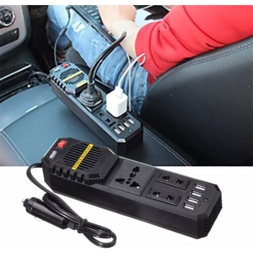 200W Car Inverter DC 12V to AC 220V Auto Converter Inversor 5V/3.1A USB Charger Car Power Adapter Modified Sine Wave