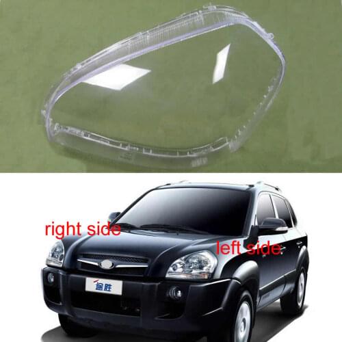 For Hyundai Tucson 2006 2007 2008 2009 2010 2011 2012 Headlight Cover Headlight Headlight Shell Transparent Cover Lampshade Lens