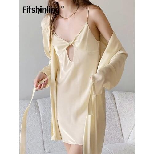 Женские комплекты для сна FITSHINLING China At AliExpress