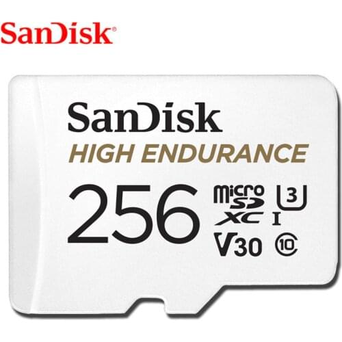SanDisk HIGH ENDURANCE microSD Card 32GB Micro SDHC Memory Card Up to 100M/s 64GB 128GB 256GB MicroSDXC Video Speed U3 V30 HD 4K