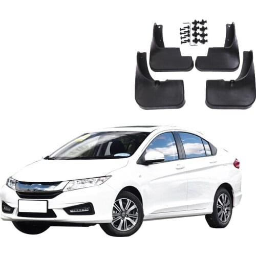 Lsrtw2017 Abs Car Wheel Mudguard Mud Guard Fender Protector for Honda City 2008-2021 Accessories Auto Styling