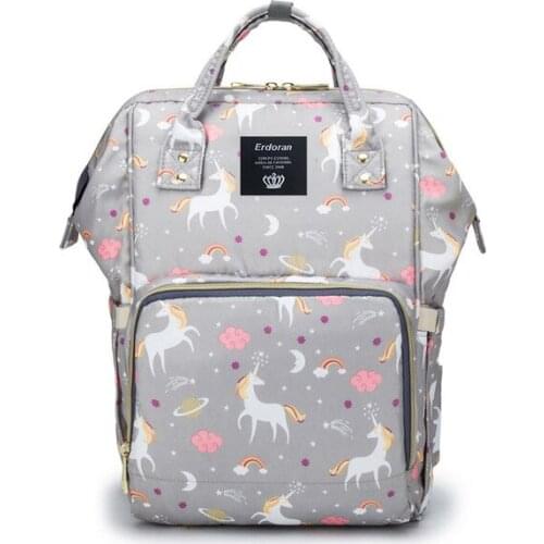 New Fashion Baby Diaper Bag Mummy Maternity Insulation Large Capacity Baby Bag Travel Backpack Designer