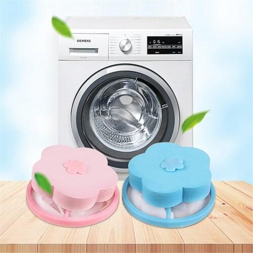 Clothing Fur Hair Catcher Cleaning Balls Bag Laundry Balls Discs Dirty Fiber Collector Filter Mesh Pouch Washing Machine Filter