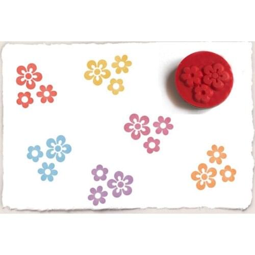 TOP EXPRESSION SCATTERED FLOWER stamp cling rubber stamps for scrapbooking Handmade card diy stamp Photo Album Craft