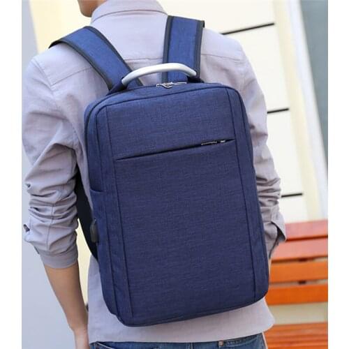 Oxford Ultralight Backpack Multifunction Anti-Theft Office Men USB Charging Backpack Laptop Notebook Travel School Business Bag