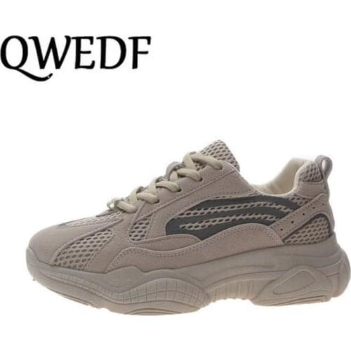 2019 Spring Fashion Women Casual Shoes Suede Leather Platform Shoes Women Sneakers Ladies White Trainers Chaussure Femme X2-70