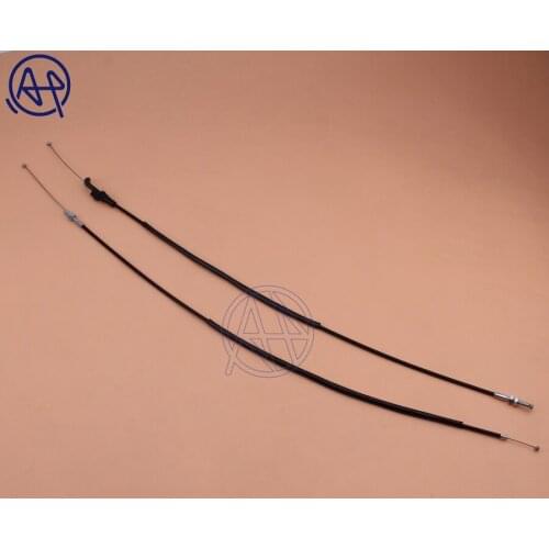 1pair Motorcycle Throttle Cable Rope Brake Oil Accelerator Control Wire Line for Kawasaki Ninja 250R EX250 2008-2012
