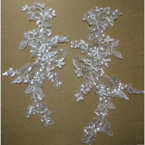 10Pieces Wonderful Embroidery Lace Applique Guipure Cord Sewing Accessories DIY Crafts Lace Appliques TT277