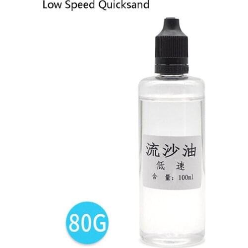 100ml Highest Grade Acrylic Pour Oil Quicksand UV Epoxy Resin Silicone Mold Liquid Flow Art Oil Jewelry Making Tools E56C