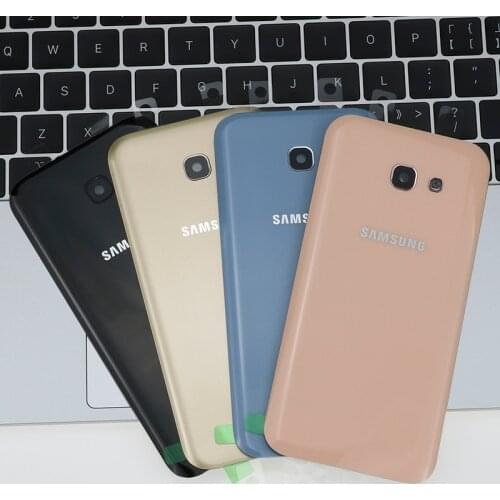 100% Original Samsung Galaxy A5 2017 A520 Rear Housing Cover Case Glass Back Battery Cover Replacement For Samsung Galaxy A520F