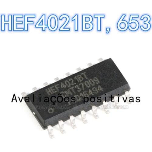 20PCS-200PCS 2021+ Brand new original HEF4021BT,653 SOP-16 HEF4021BT SOP16 8-bit static shift register chip