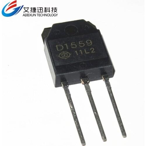 5Pcs 2SD1559 SD1559 Silicon NPN Triple Diffused TO-218 New and original