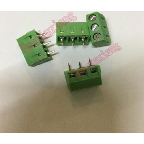 50PCS/Lot KF127 3P 5.0MM 3Pin Splice Terminal Connector 10A/300V