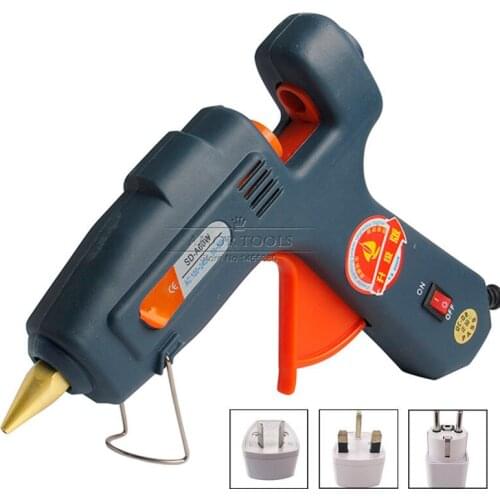 60W Hot Melt Glue Gun 110-240V Electric Professional Repair Heating Tools With Plug