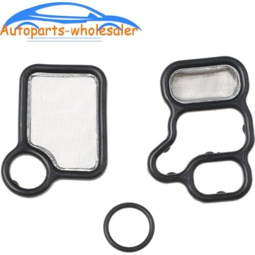 Car 15815-RAA-A01 15845-RAA-A01 Solenoid Gasket Spool Valve Filter For H onda A ccord RDX CR -V Element A cura RDX RSX TSX