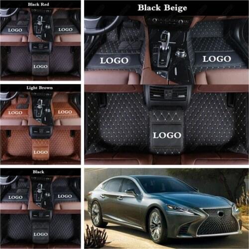 Car Floor Mats Dust-proof Auto Foot Mats for LEXUS IS ES GS HS LS LC SC CT LX GX RX NX UX Automobile Carpet Cove Car Floor Mat