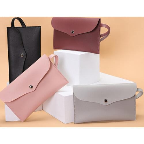 Hasp Long Ladies Coin Purses Cell Phone Pocket Money Bag Large Capacity Clutch Card Holder Fashion PU Leather Female Wallets