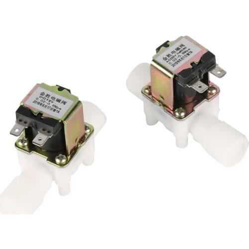 1/2"Male Thread Plastic Solenoid Valve 12V 220V Magnetic Pump Washing Machine Dispenser Water Purifier Pneumatic Pressure Switch