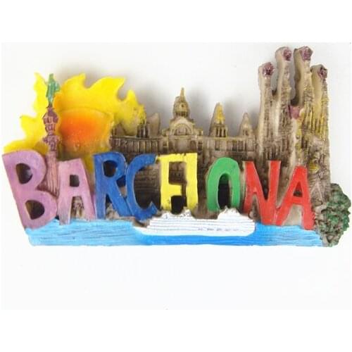 Espana flamenco Girl,barcelona,cantabria,salou....Resin magnets,3D Spain souvenirs