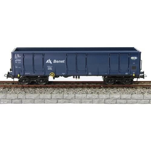 1pc HO Scale AX Benet High-side Gondola Car Railway Wagons Rolling Stock 1:87 Freight Car C8742B
