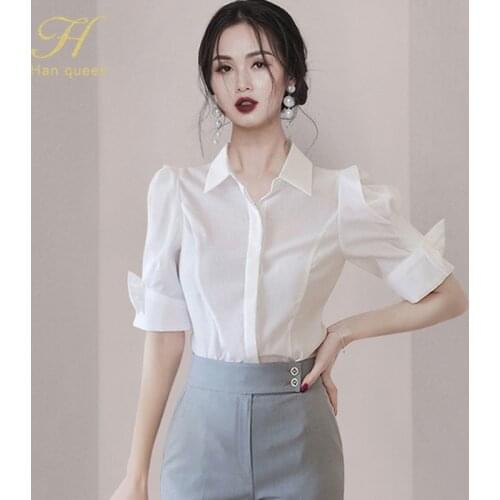 Большие блузки H Han Queen China At AliExpress