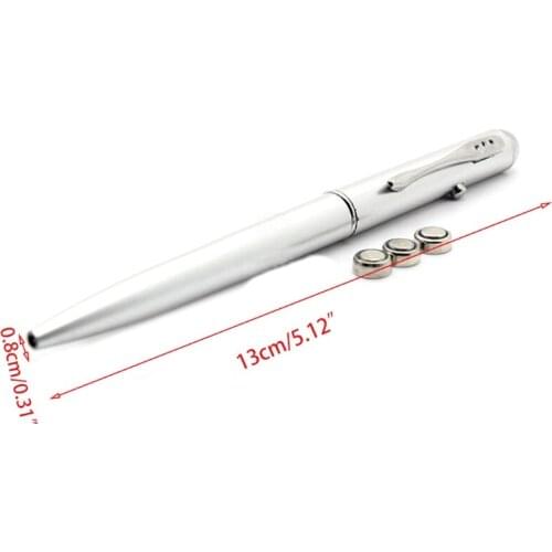 H8WA Moon Light Pen Invisible Pen UV Light Secret Mark Novelty Kids Toy