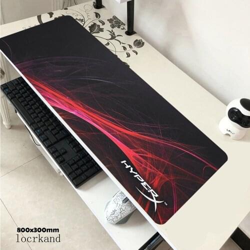 HyperX logo Mouse pad 800x300 Fury Professional E-sports gamers speed mini pc Gaming Rubber keyboard notbook desk mat mousepad