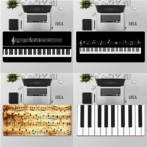 Maiya High Quality Vintage Music Notes Piano laptop Gaming mouse pad Rubber Computer Gaming mousepad