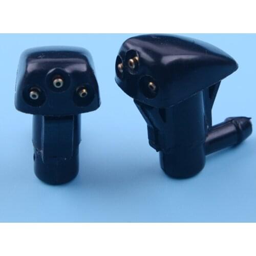 DWCX 2pcs Front Windshield Wiper Washer Water Spray Jet Nozzle 98630 2E500 Fit For Hyundai Tucson Kia Sportage 2005-2009 2010