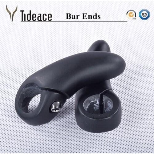 Cheap Ultra-light full carbon fiber Small Auxiliary Handlebar MTB Bicycle Bike Handlebar Bar Ends bicycle accessories