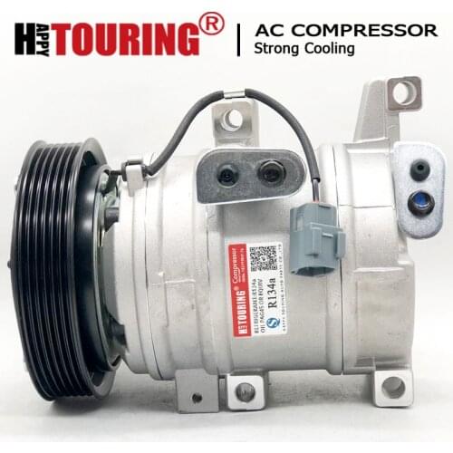 New AC Compressor for MAZDA 6 2002-2006 GJ6A61K00A GJ6A61K00B GJ6A61K00C GJ6A61K00D GJ6A61K00E GJ6A61K00F H12A1AF4A0 H12A1AF4DW