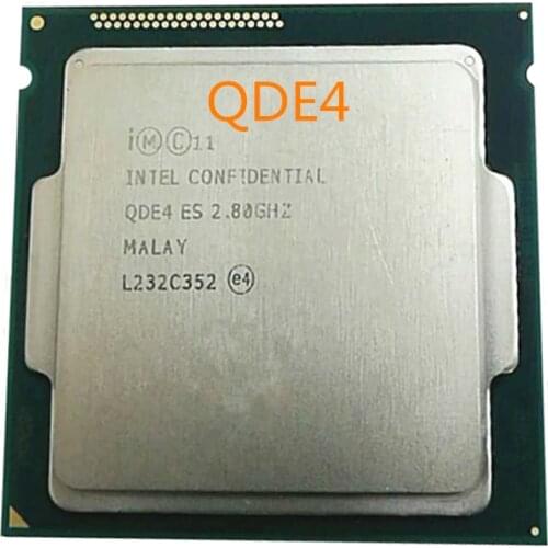 Intel Core i7 4770K 4790K es QDE4 2,8 GHz de cuatro núcleos ocho-Hilo de procesador de CPU 8M 83W LGA 1150