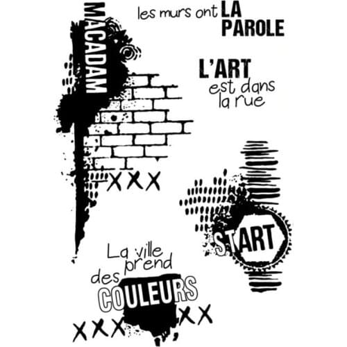 KLJUYP Clear Stamps Scrapbook Paper Craft Clear stamp scrapbooking08263